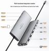 12-in-1 Type-C Docking Station with Dual HDMI, DP, 3.0 Hub & RJ45 Ethernet for Triple Display