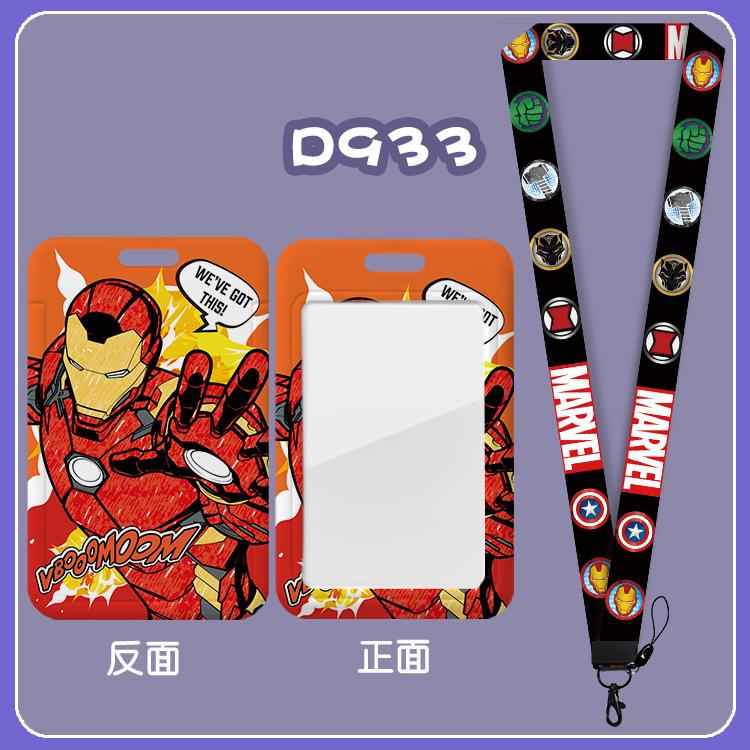 Anime Characters Card Holder Lanyard Keychain ID Credit Bus Card Cover Hang Rope Lariat Lanyard Key Rings Fans Gifts