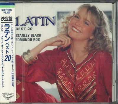 CD STANLEY BLACK, EDMUNDO ROS - Latin Best20 K30Y4032 KING 1986 Japan Obi Latin Used
