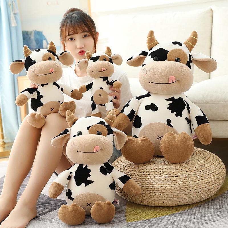Calf Cow Plush Toy Cute Rag Doll Children's Toy Souvenir Doll To Give Girlfriend Gift Animal