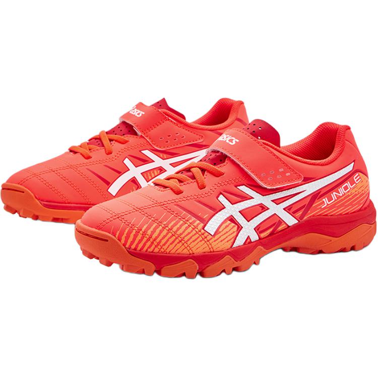 Asics Junior 7 7 TF Comfortable Versatile Support Low Top Soccer Shoes Kids Soccer Shoes Orange 1104A056-600