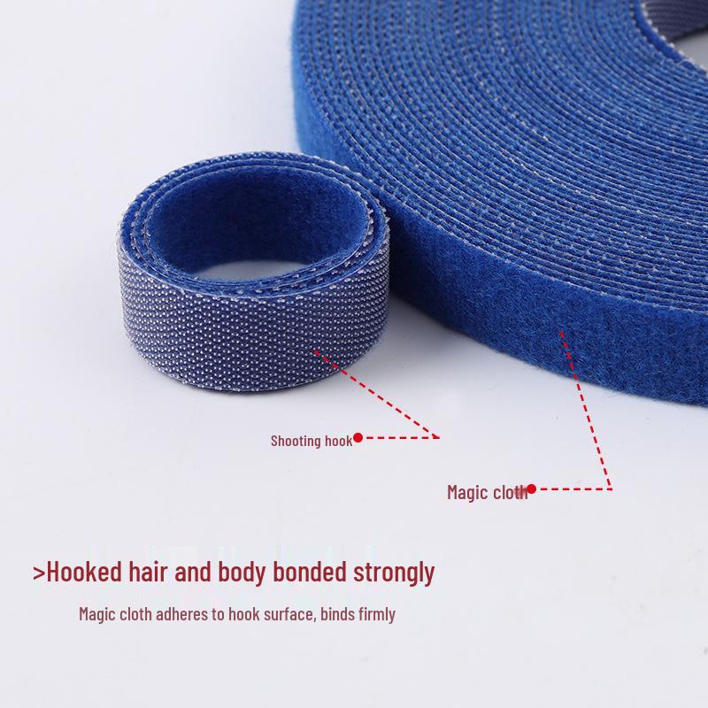 Nylon Self-Adhesive Hook & Loop Cable Organizer and Plant Tie