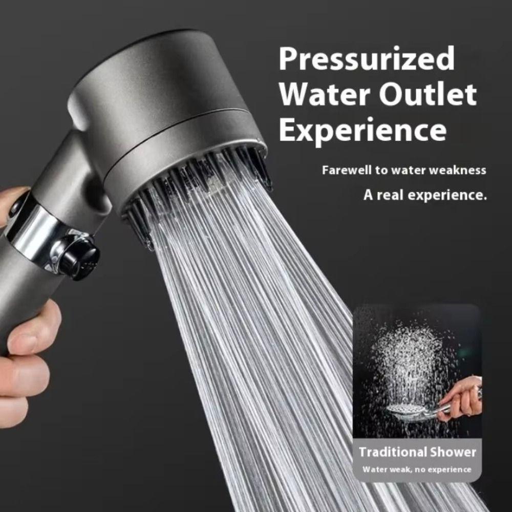 High Pressure Bathroom Shower Head 3 Mode Bathroom Shower Tool Shower Head Bathroom Use