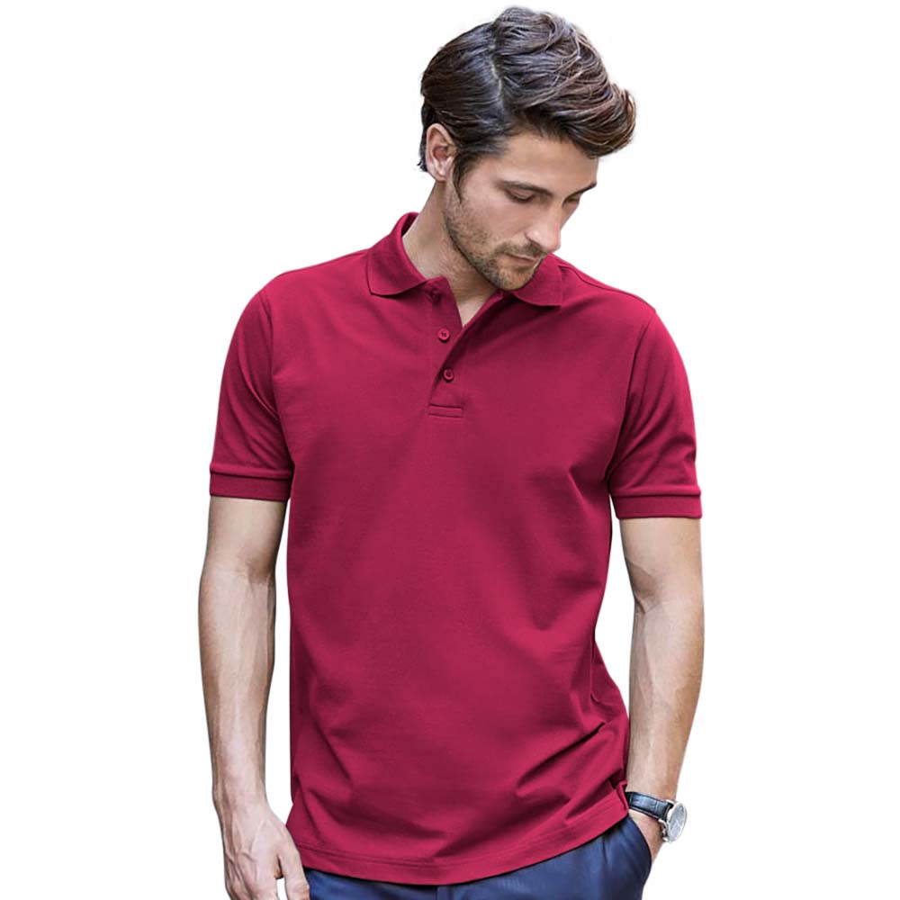 Tee Jays Mens Luxury Stretch Short Sleeve Polo Shirt