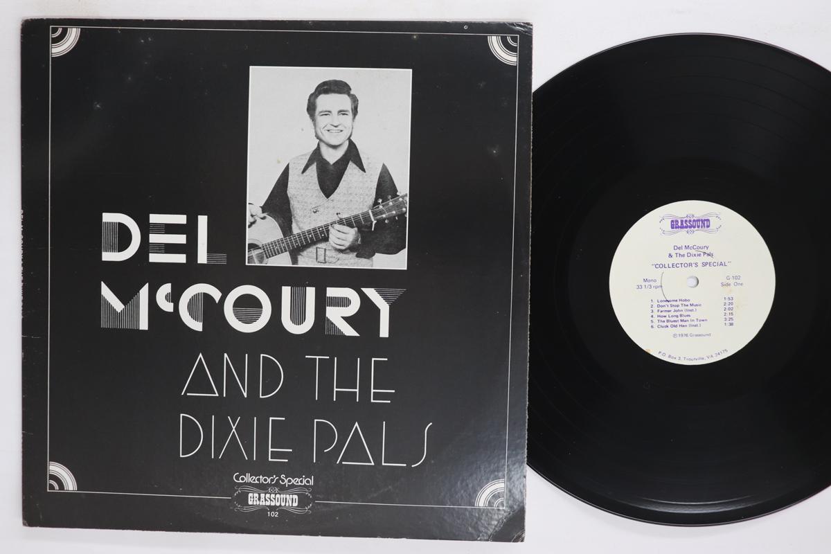 

LP Record DEL MCCOURY THE DIXIE PALS Collectors Special G102 GRASSOUND 1976 US CountryFolk Used