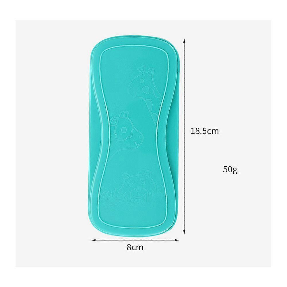 Dww-A Spoon + Fork + Box Set (Berlin Blue) Children's Tableware Learning Chopsticks Eating Learning Spoon Fork Baby Training Chopsticks Portable Box S