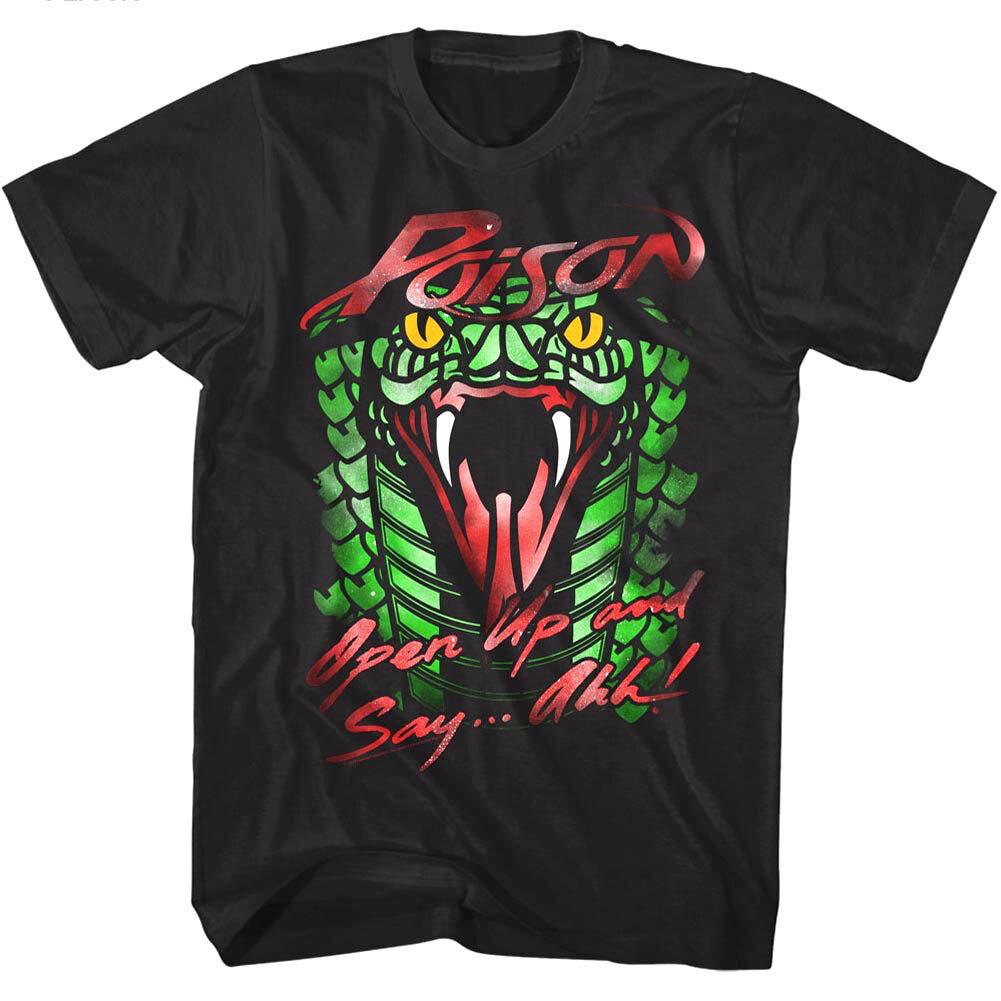 Poison Cobra Snake Men T Shirt S