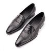 Fashion Elegant Loafers Men Shoes For Office Dress Casual Comfortable Genuine Cowhide Leather Autumn Modern High Grade Man Business Shoe