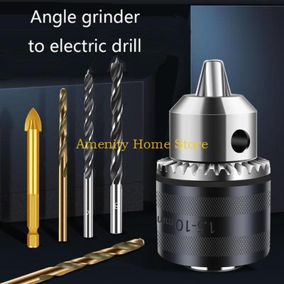 F26C Grinder Electric Drill Conversion Collets Conversion for Head for Angle Grinder Woodworking Tool Accessories