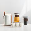 Ceramic Filter Inner Liner Kung Fu Tea Set Portable Quick Tea Cup