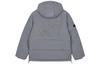 Down Jackets Men's Gray Hooded Moderate Quilted Down Jacket AMJ33339-TTM