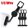 1/2 pcs Retractable Lanyard  Anti-Theft Phone Holder Travel Cellphone Lanyard Strap Smartphone Safety Tether With Belt Clip