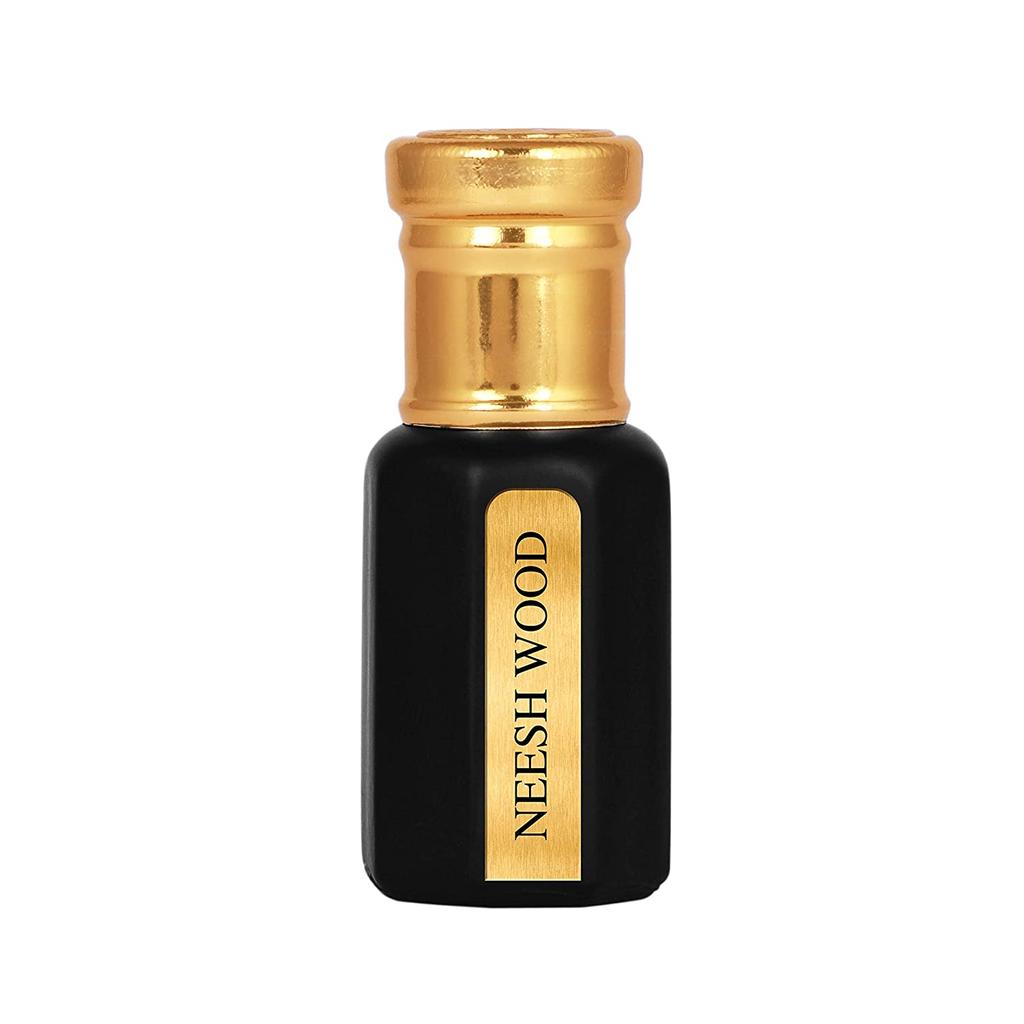 NEESH Wood Attar for Men and Women, Roll-On Attar with Long Lasting Fragrance, Perfect Unisex Gift (6 Ml)