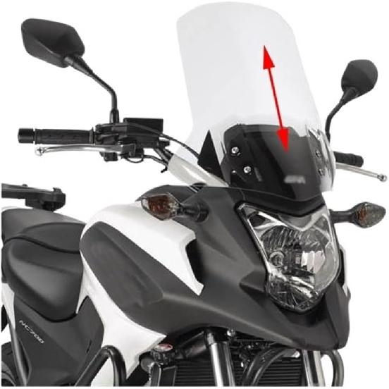 Motorcycle WindDeflector Windscreen Adjusters Airflow Adjustable Windscreen Wind for NC700X NC750 X NC 700 750 X 2012 2013 2014 2015 NC750X