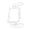 Handle Case for Switch Lite Handheld Protective Gaming Case with Card Box and BracketCrack White