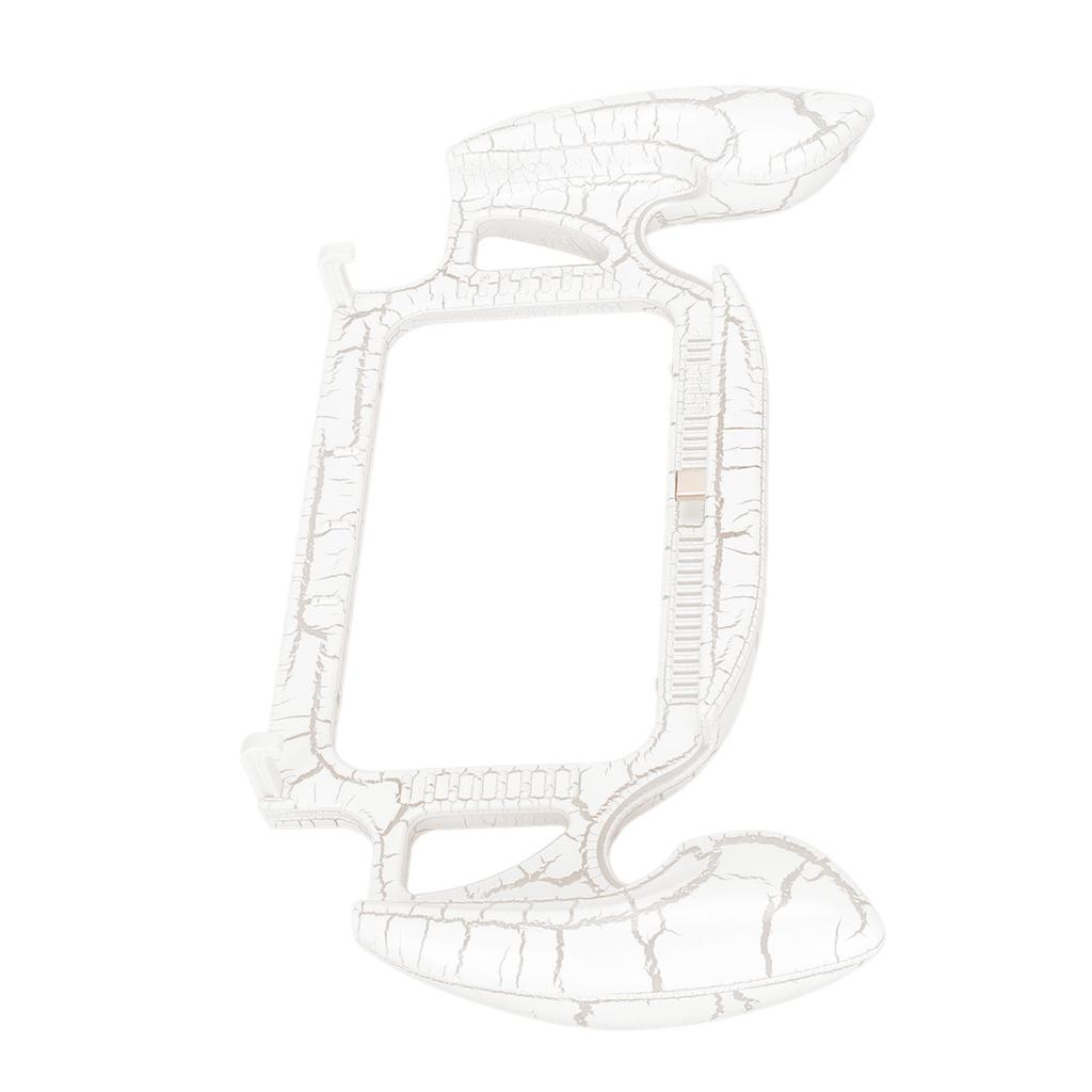 Handle Case for Switch Lite Handheld Protective Gaming Case with Card Box and BracketCrack White