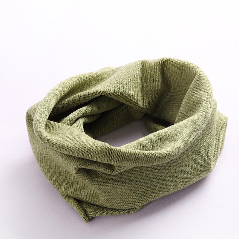 Unisex Strick-Nackenschal Snood Pullover für Frühling & Herbst - Einfarbige, Kälteschutz, Vielseitig