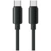 Kabel Usams U98 60W 3A Silicone Fast Charging Usb-C Do Usb-C Czarny