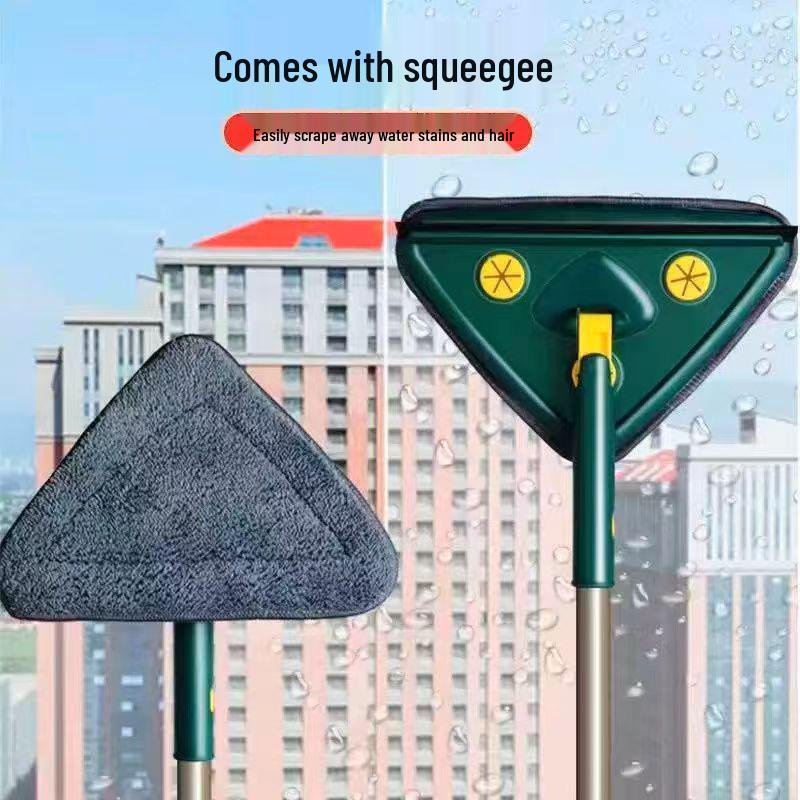 Triangle Ceiling and Wall Duster with Soft Bristles