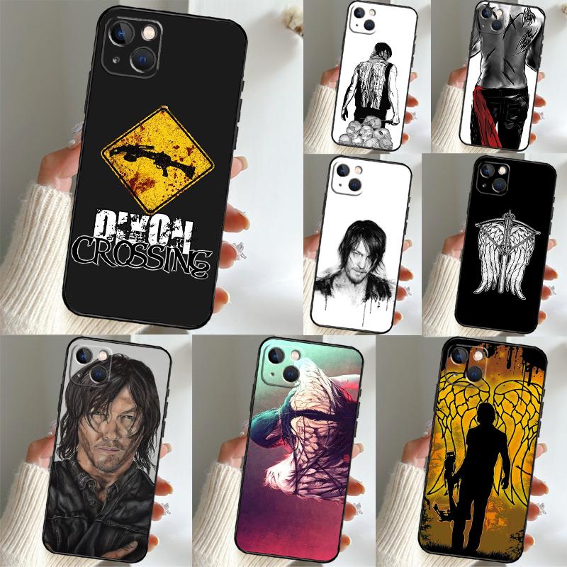 Daryl Dixon The Walking Dead Case For Samsung Galaxy A12 A22 A32 A52 A56 A36 A26 A16 A06 A54 A34 A14 A13 A53 A15 A35 A55