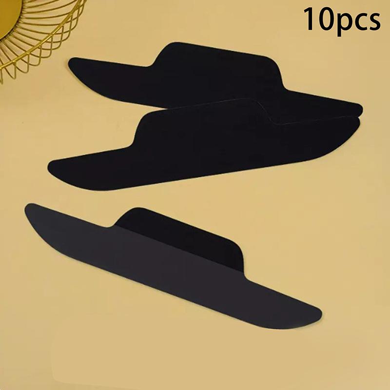 10 ks bílých samolepek proti špinavému potu, jednorázové deodoranty na límec košile, unisex samolepky, absorbující pot, anti-potní podložka