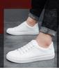 Men 2025 new Casual Sneakers Outdoor Walking Flat Shoes Men Fashion Style White Sneakers Round Head Lace Up shoes Zapatillas