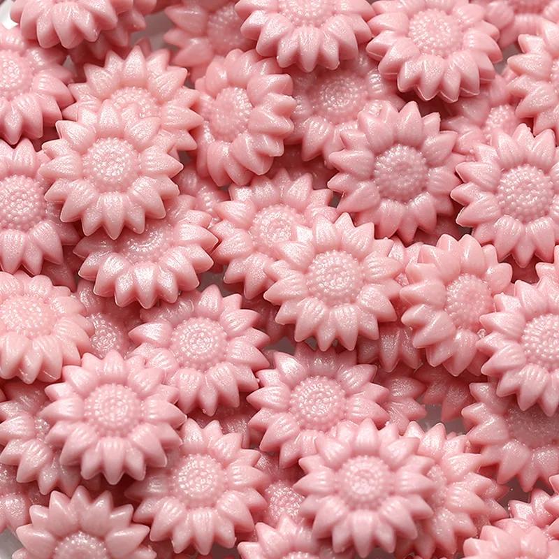 500g Cute Beautiful Mixed Color Sunflower Sealing Wax Particles  for Invitation Envelope Sealing Craft Decoration