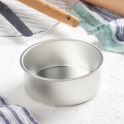 Endo Shoji Commercial Decorative Tin Can with Bottom, 21cm, 0.32mm Tin Plate, Made in Japan, WDK05021