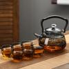 ZISIZ New Chinese Heat-Resistant Glass Health Kettle