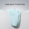 Men's Low-Waist Sexy Ice Silk Thong with U-Convex Design