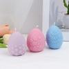 Easter Bunny Butterfly Egg Silicone Candle Mold DIY Floral Egg Plaster Mould Dandelion Clock Leaf Handmade Soap Home Decor Gift