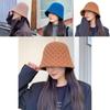 Knitted Bucket Hat For Women With Breathable Windproof Fabric In Autumn Winter