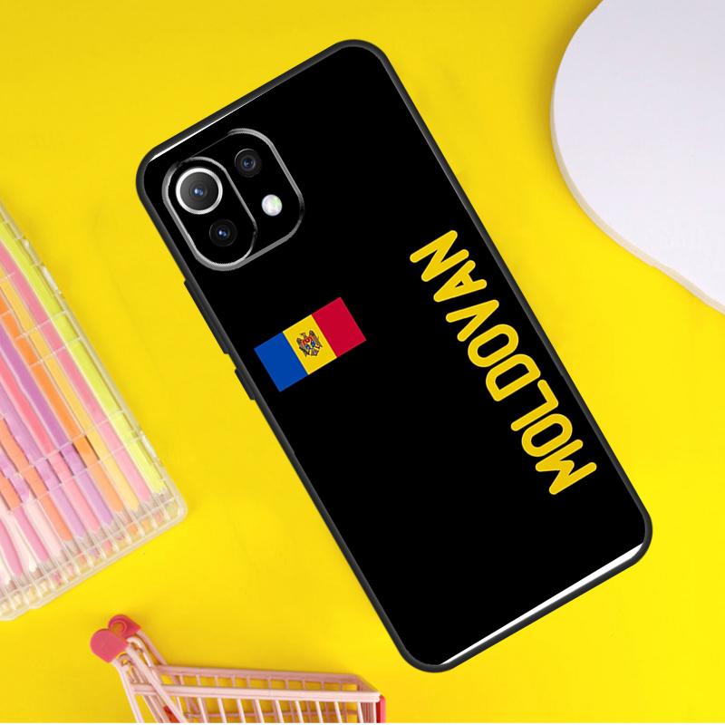 Bandeira da Moldávia Moldavos Capa Para Xiaomi 14 Ultra 13 11T 12T 13T 14T Pro POCO X6 X7 Pro X3 X5 F3 F5 F6 M6 Pro Capinha