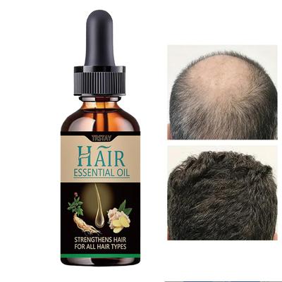 Herbal Plant Extract Nourishes and Repairs the Scalp To Prevent Whitening and Black Hair Growth