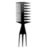 Barber Shop Plastic Pointed Tail Comb Hairdressing Supplies 10-piece Set Barber Tools Beard Comb Smooth Hair Comb