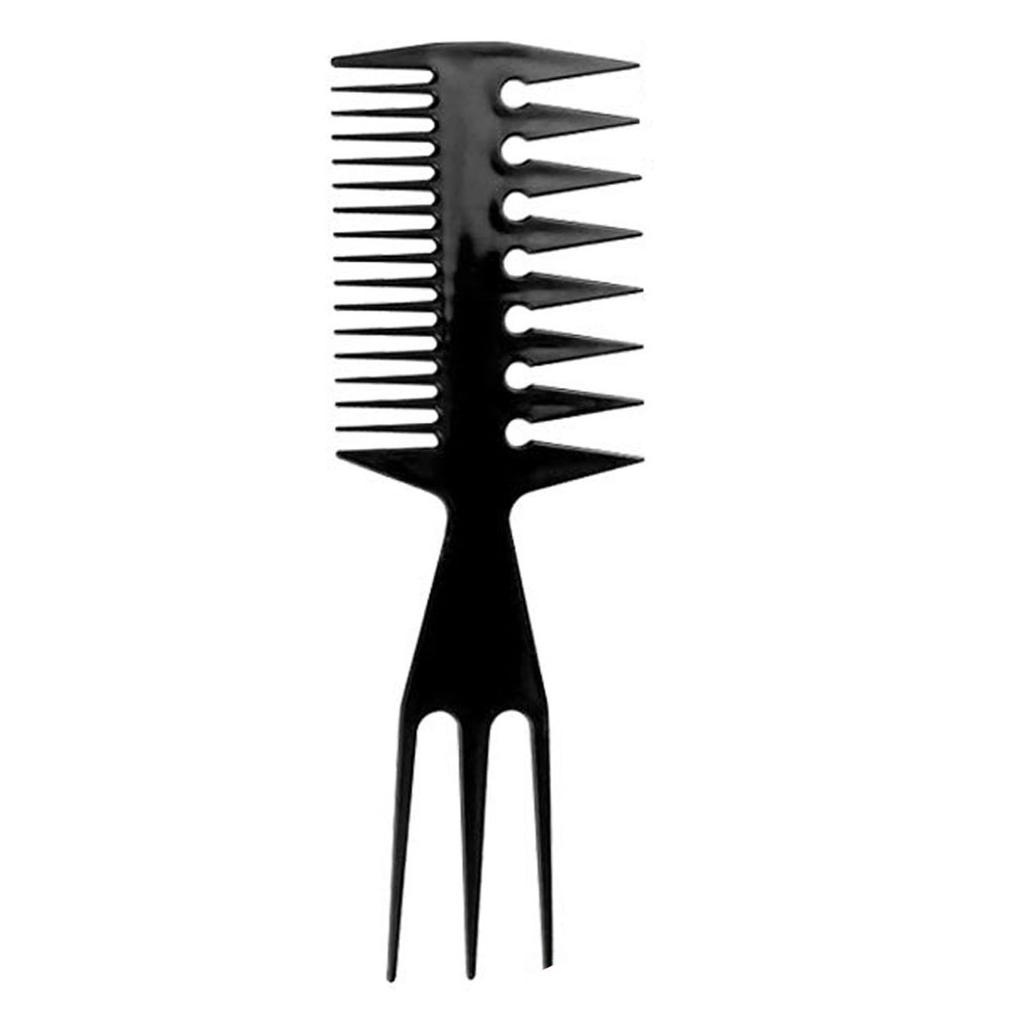 Barber Shop Plastic Pointed Tail Comb Hairdressing Supplies 10-piece Set Barber Tools Beard Comb Smooth Hair Comb