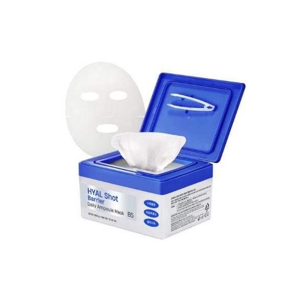 DERMATORY Hyal Shot Barrier Daily Ampoule Mask B5 30 Sheets 1 Pack