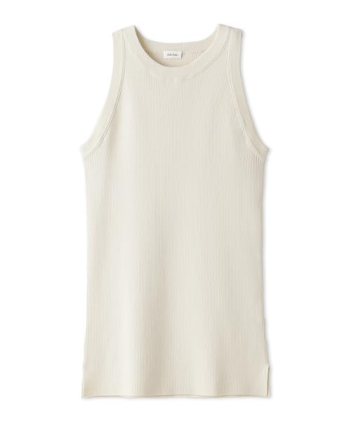 crew neck American knit tank [Mira Owen] Silk-blend
