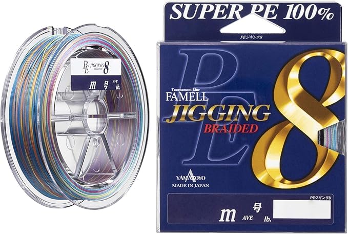 Yamatoyo PE Jigging 8 300m 5 colors 0.6/12lb
