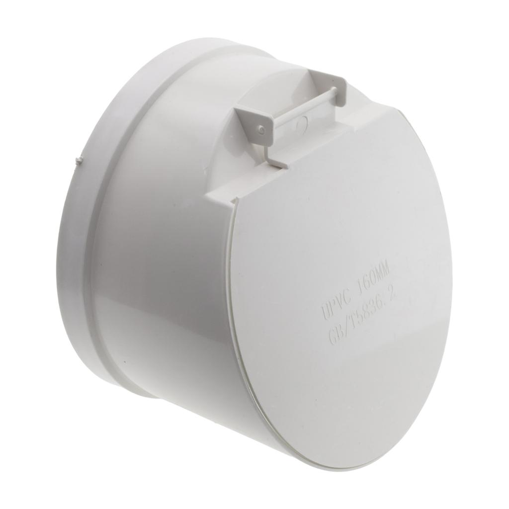 50-160mm PVC Drainage Pipe Check Valve Floor Drains Auto Closing Displacement Valve Cover For Sewage Pipe Septic Tank Plumbing