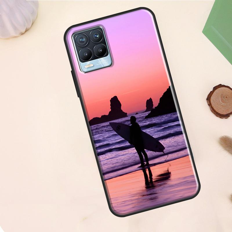 

Surf Surfing Case For Realme C55 C53 C33 C63 C61 C51 C65 C67 C71 C75 11 12 13 14 15 Pro Plus GT6 GT7 Pro Realme C33