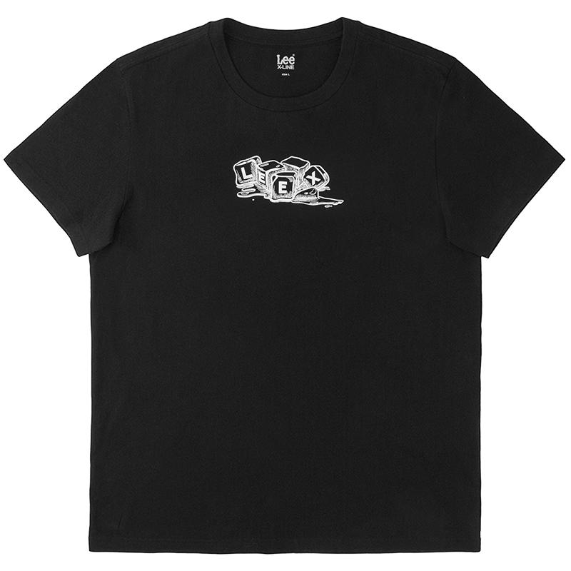 Lee Men s Melting Ice Logo Short Sleeve T-Shirt XXL 5660₽
