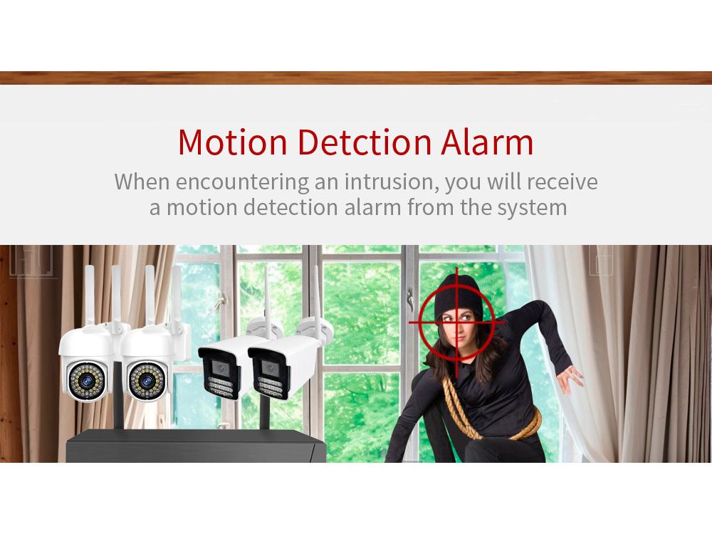 5MP HD Outdoor Wireless Surveillance Camera with Waterproof Design & Voice Intercom