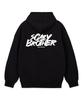 [Ap Studio X Scary Brothers Series 2] Oversized Wide Shoulder Hoodie_Black