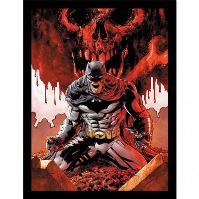 Comic Covers Skull Framed Poster