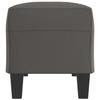 349462 vidaXL Banc Gris 100x35x41 cm Similicuir