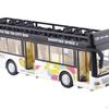 City Bus Model Toy Car for Kids Boys Girls - Pull Back Action