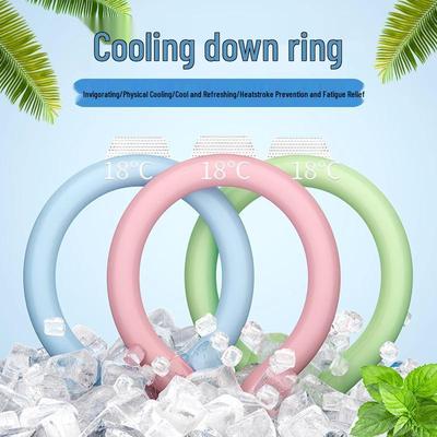 Summer Neck Cooling Ring - Quick Relief for Outdoor Sports