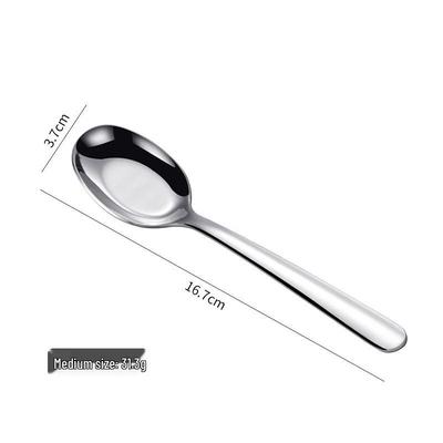 304 Stainless Steel Chinese Flat Bottom Spoon