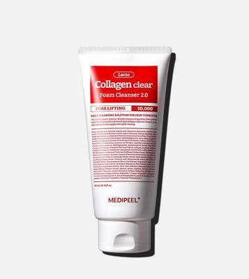 MEDI‑PEELRed Lacto Collagen Clear2.0 Espuma de Limpeza (Cuidado dos Poros Pele de Bebê)